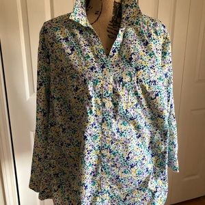 Pretty Floral Multi Color Blouse.